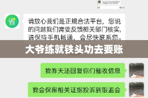大爷练就铁头功去要账