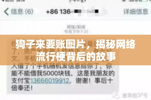 狗子来要账图片，揭秘网络流行梗背后的故事