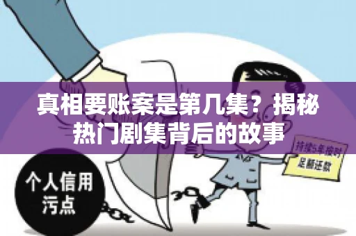 真相要账案是第几集？揭秘热门剧集背后的故事
