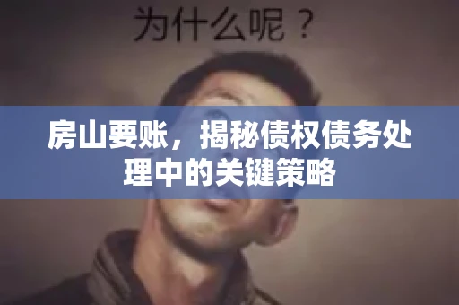 房山要账，揭秘债权债务处理中的关键策略