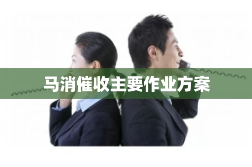 马消催收主要作业方案